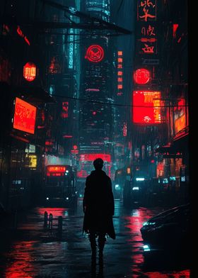 Cyberpunk Cityscape