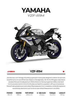 Yamaha YZF-R1M Motorcycle