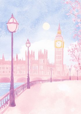 London Watercolor