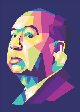 Alfred Hitchcock Pop Art