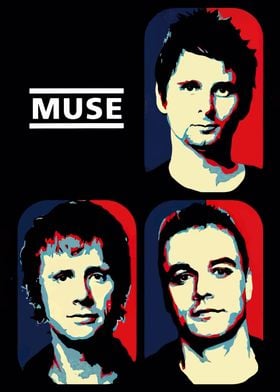 Muse Band Poster