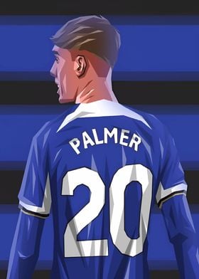 Soccer Player Palmer #20