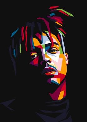 Juice Wrld Pop Art Portrait