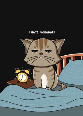 Grumpy Cat Hates Mornings