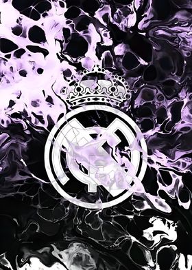 Real Madrid Logo Abstract