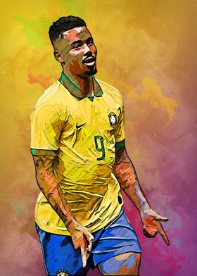 Gabriel Jesus Soccer Player