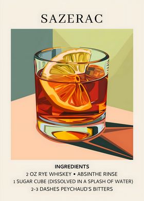 Sazerac Cocktail Recipe