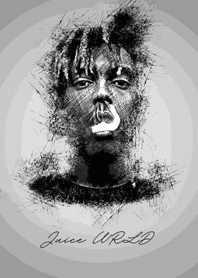 Juice Wrld Sketch