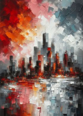 Cityscape Painting