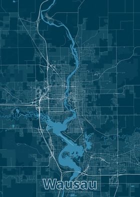 Wausau City Map