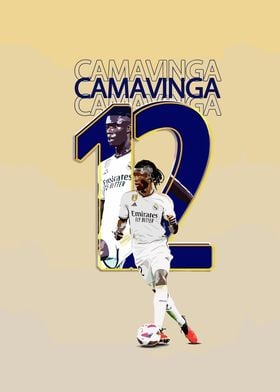 Camavinga Football Art