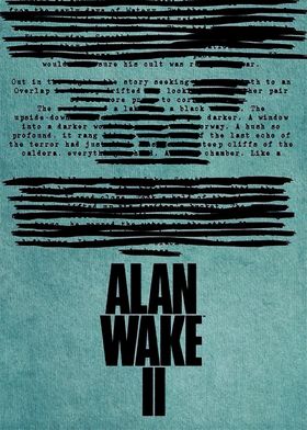 Alan Wake II Poster