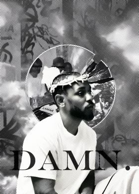 Kendrick Lamar DAMN. Album Art