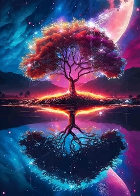 Cosmic Tree Reflection