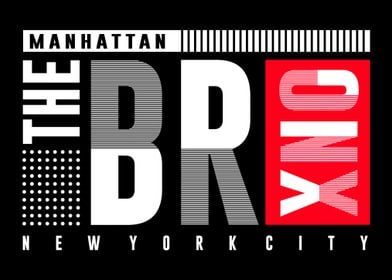 The Bronx NYC Graphic