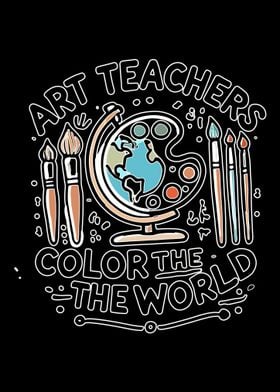 Art Teachers Color The Wor