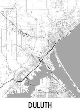 Duluth City Map