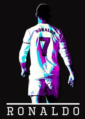 Ronaldo Soccer Poster