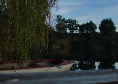 Rowboat at Dusk