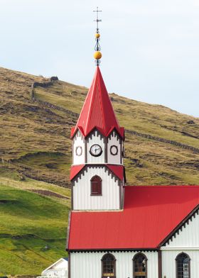 Sandavágs Kirkja - Sandavagur church