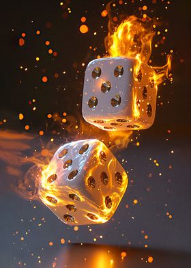 Flaming Dice