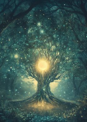 Mystical Forest Tree