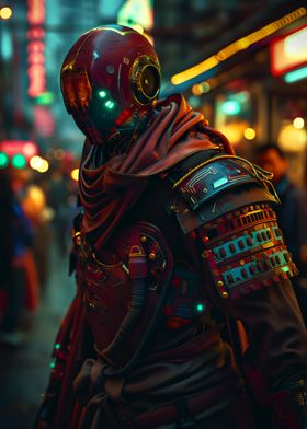 Cyberpunk Samurai