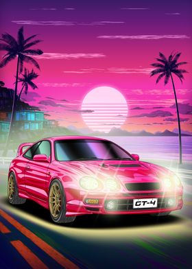 Celica GT-4 ST205 Outrun Coastal Dreams