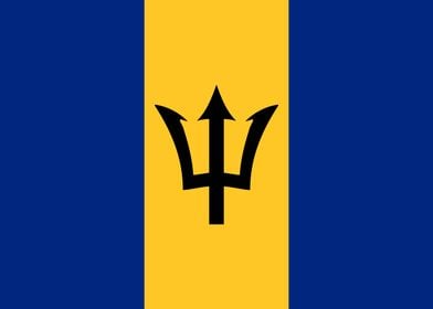 Barbadian Flag