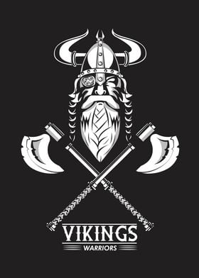 Viking Warrior Logo