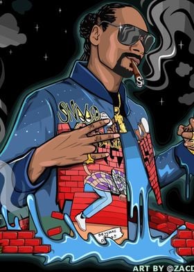 Snoop Dogg Digital Art