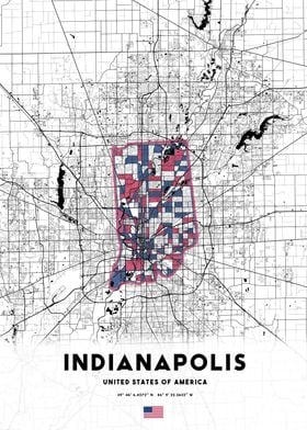 Indianapolis City Map