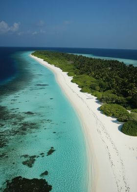 Tropical Island Beach