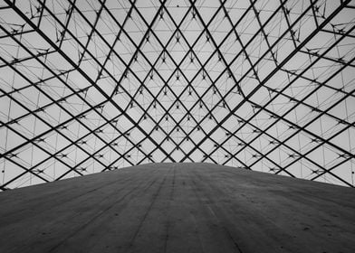 Glass Pyramid Interior