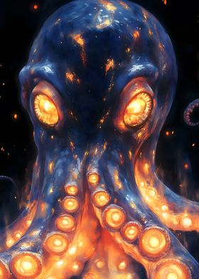 Glowing Octopus Animal