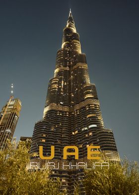 Burj Khalifa Night View