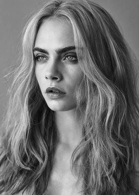 Cara Delevingne Portrait