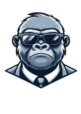 Gorilla With Sunglasses