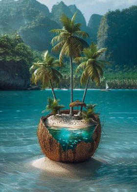 Coconut Island Paradise