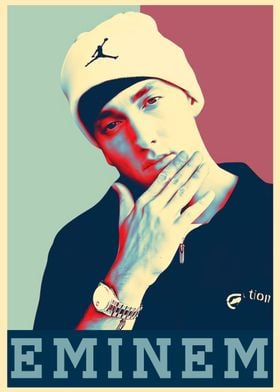 Eminem Hope Poster