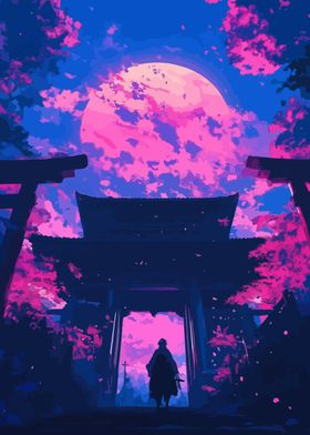 Samurai Under Moonlight