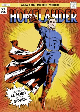 Homelander Comic Cover