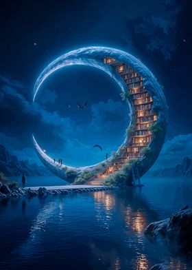 Crescent Moon Library