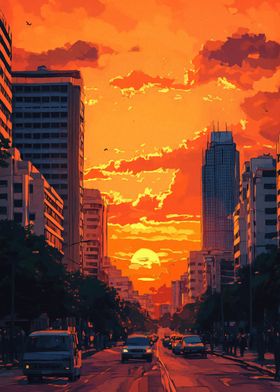 City Sunset