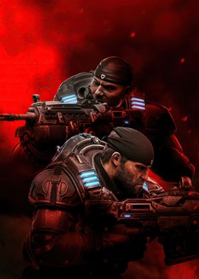 Gears of War Poster Art