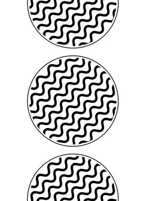 Wavy Circle Pattern