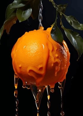 Orange Juice Dripping