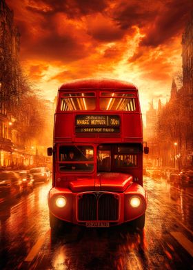 Red Double-Decker Bus