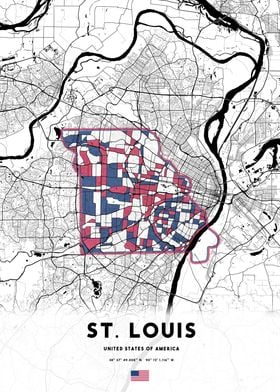 St. Louis City Map