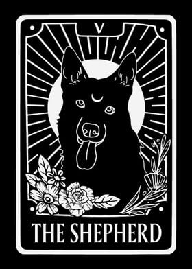 The Shepherd Dog Tarot Card